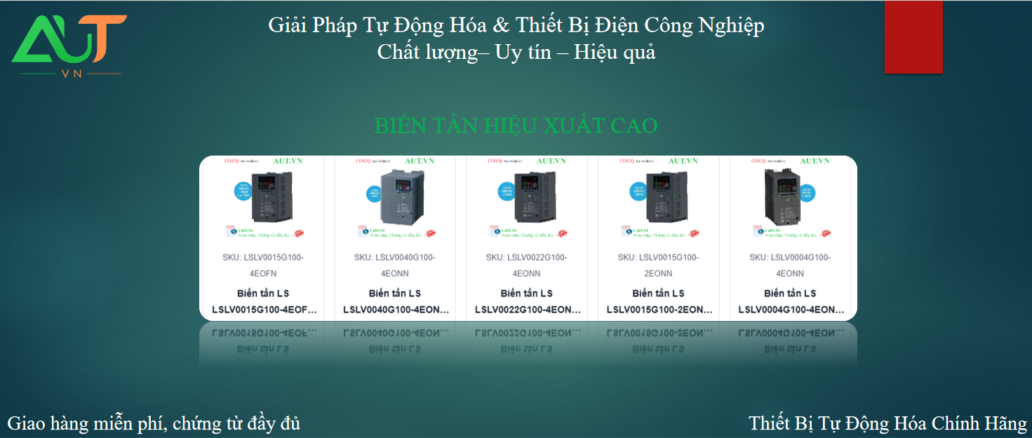 Biến tần chính hãng